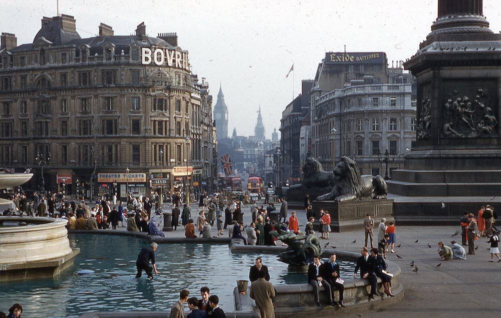 old color kodachrome photograph.
