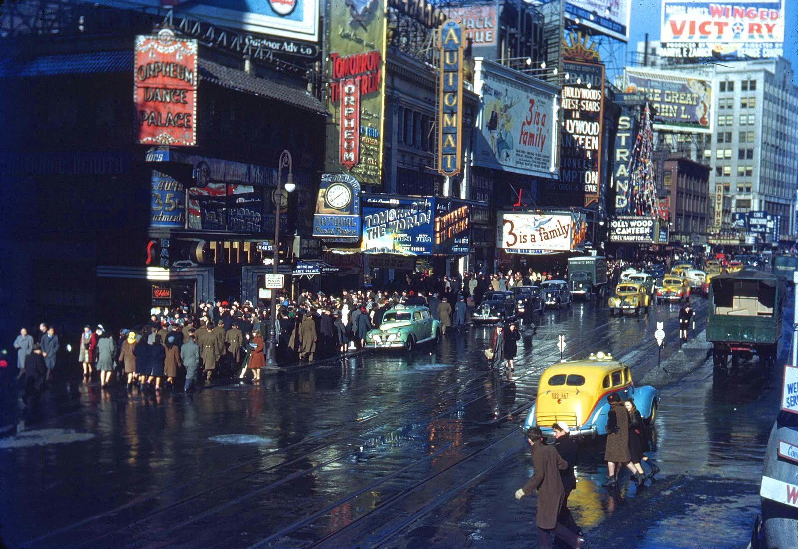 old color kodachrome photograph.
