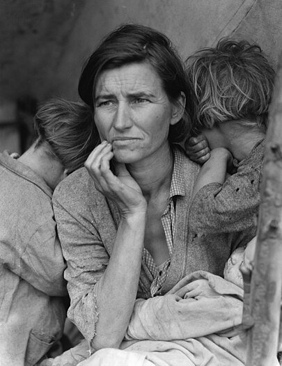 The Migrant Mother photograph, taken by Dorothea Lange in 1936, depicts a weary mother and her children during the Great Depression. Symbolizing resilience amidst hardship, it raised awareness about migrant workers plight, leading to increased government aid. The powerful image remains an enduring icon of American history.