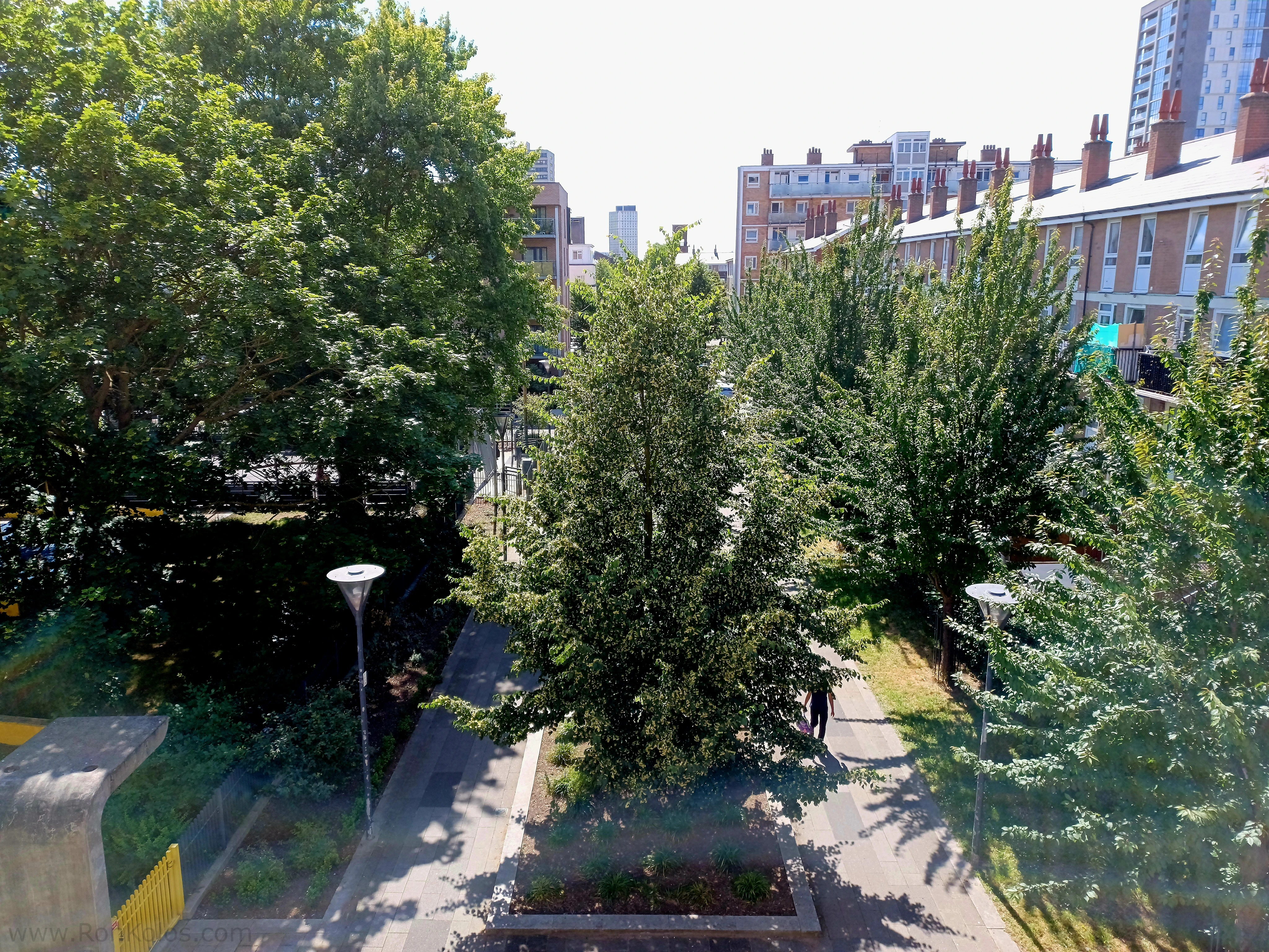 Photo of a view from a London window